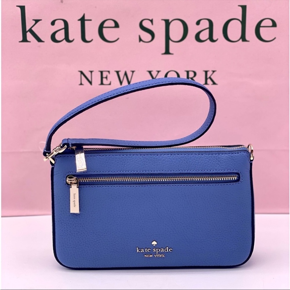 Kate Spade Leila Convertible Wristlet Wallet NWT
Small purse Fresh Blue - Picture 12 of 12